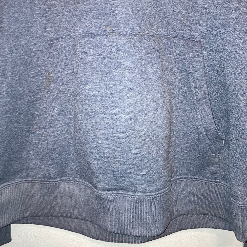 Under Armour Solid Gray Pull-Over Grey Hoodie Com… - image 4